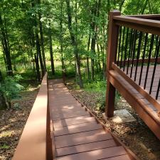 Deck Staining in Blue Ridge, GA 5